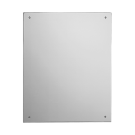 Miroir en acier inoxydable (500 x 400 mm)