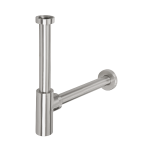 Siphon design en acier inoxydable, brossé