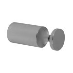 Porte-manteau en acier inoxydable, finition polie