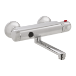 Mélangeur thermostatique mural, 9 V