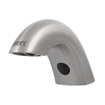 Robinet de lavabo en acier inoxydable pour eau froide et chaude, 24 V DC