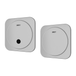 Unité de chasse infrarouge pour un groupe d’urinoirs, 24 V CC