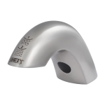 Robinet de lavabo pour eau froide ou prémélangée avec distributeur de savon intégré, bidon de savon 1 l, 230 V CA