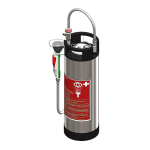 Douche portable pour les yeux et le corps avec une tête de pulvérisation