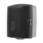 Distributeur pour bobine d'essuie-mains, matériau plastique ABS noir