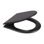 Abattant en plastique noir pour toilettes SLWN 03, SLWN 04, SLWN 11, SLWN 13, SLWN 14, SLWN 15, SLWN 16