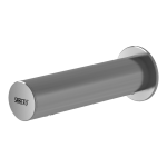 Robinet automatique mural en acier inoxydable pour lavabo, pour eau froide ou prémélangée, 24 V CC