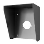 Capot de protection au-dessus des machines murales