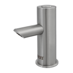 Robinet de lavabo en acier inoxydable à commande piézo pour eau froide ou prémélangée, 6 V