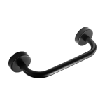 Poignée de baignoire en acier inoxydable, finition noire mate