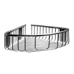 Étagère d'angle en acier inoxydable, finition polie