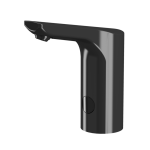 Robinet automatique pour lavabo pour eau froide et chaude, noir, 24 V CC