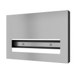 Distributeur de protège-siège de toilette en acier inoxydable