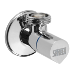 Vanne d'angle, 1/2 x 3/4, avec cartouche céramique