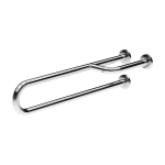 Barre d'appui en acier inoxydable, fixe, longueur 800 mm, polie