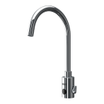 Mélangeur automatique allongé pour lavabo, 6 V