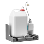 Distributeur de savon derrière miroir, 24 V DC