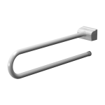 Barre d'appui en vinyle, rabattable, longueur 800 mm