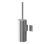 Brosse de toilette en acier inoxydable, finition brossée