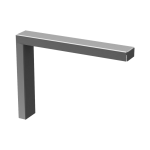 Support en acier inoxydable pour SLUN 10, SLUN 81, SLUN 82 et SLUN 83, matériau AISI - 304