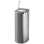 Fontaine à boire sur pied en acier inoxydable avec remplisseur de bouteilles