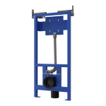 Châssis de montage WC pour installation sur profilés de cloison sèche