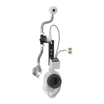 Radar flushing unit for urinal O.novo 7524 