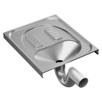 Cuve à la turque en acier inoxydable