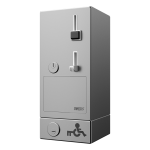 Monnayeur et machine à jetons pour ouverture de porte avec EURO KEY, 24V DC