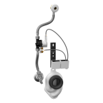 Unité de chasse radar sur rail de montage pour urinoir Ecco (Golf), 24 V CC