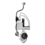 Unité de chasse radar sur rail de montage pour urinoir Ecco (Golf), 6 V