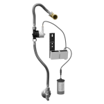 Unité de chasse radar sur rail de montage pour urinoir D-Code, 6 V