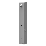 Panneau de douche à jeton en acier inoxydable, pour eau froide ou prémélangée, 24 V CC