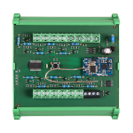 Distributeur de boutons-poussoirs sur rail DIN