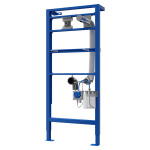 Distributeur automatique de savon mural en acier inoxydable, bidon de savon 1 l, cadre de montage SLR 24 inclus, 230 V AC