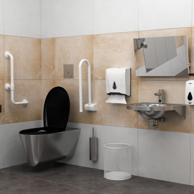 Poignées en vinyle antimicrobien