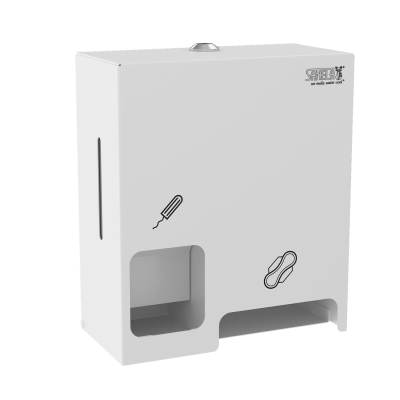 Distributeur en inox pour articles d’hygiène