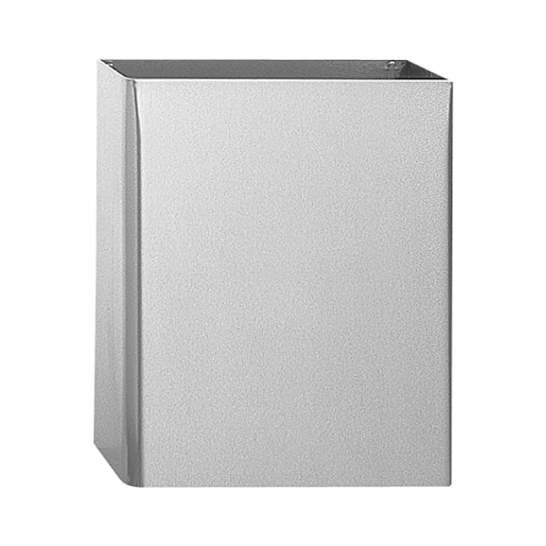 Poubelle murale en acier inoxydable