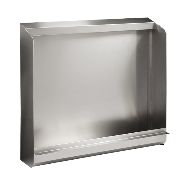 Rinçoir à urinoirs sur pied en acier inoxydable SANS électronique, 1800 mm