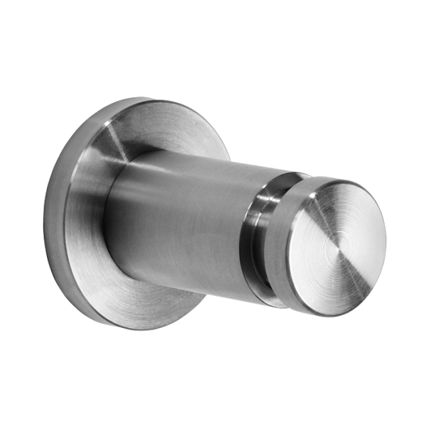 Patère en acier inoxydable, 50Â mm, brossée