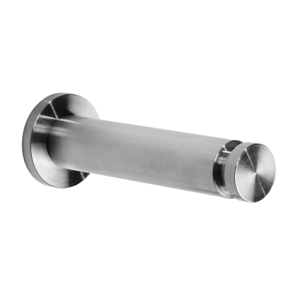 Patère en acier inoxydable, 100 mm, brossée