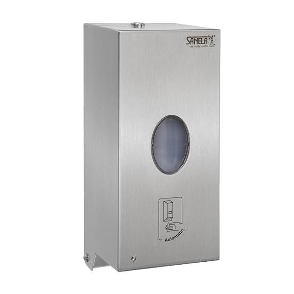 Distributeur automatique mural en acier inoxydable pour désinfectant liquide/gel et savon