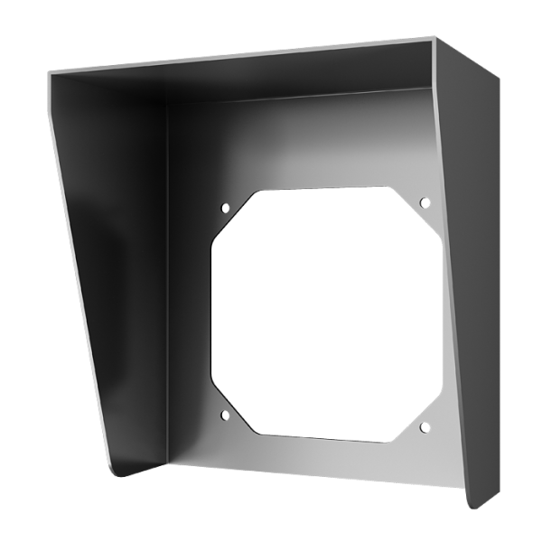 Capot de protection au-dessus des machines encastrées