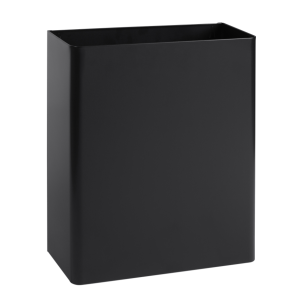 Poubelle murale en acier inoxydable