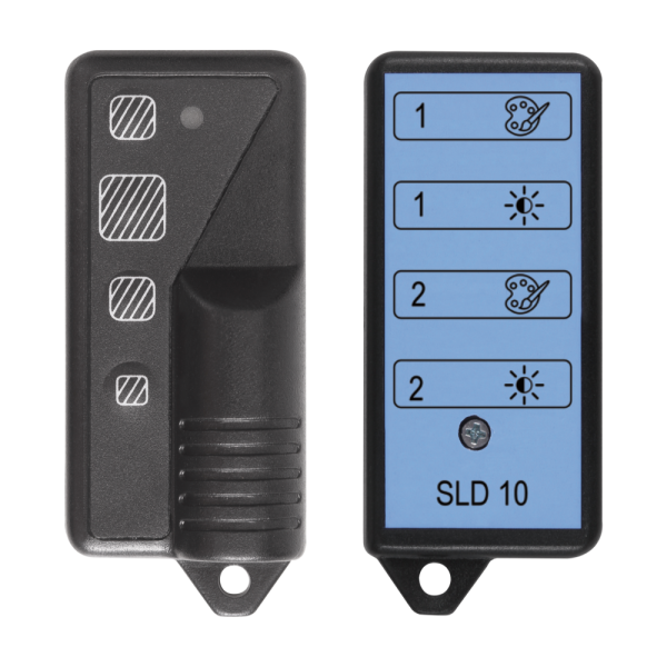 Télécommande pour régler la couleur et l'intensité du rétroéclairage