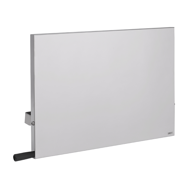 miroir rabattable en acier inoxydable pour personnes handicapées