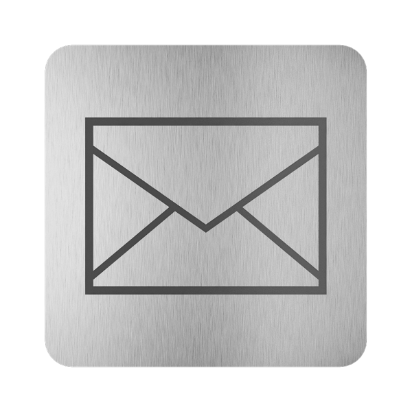 Pictogramme - boîte aux lettres