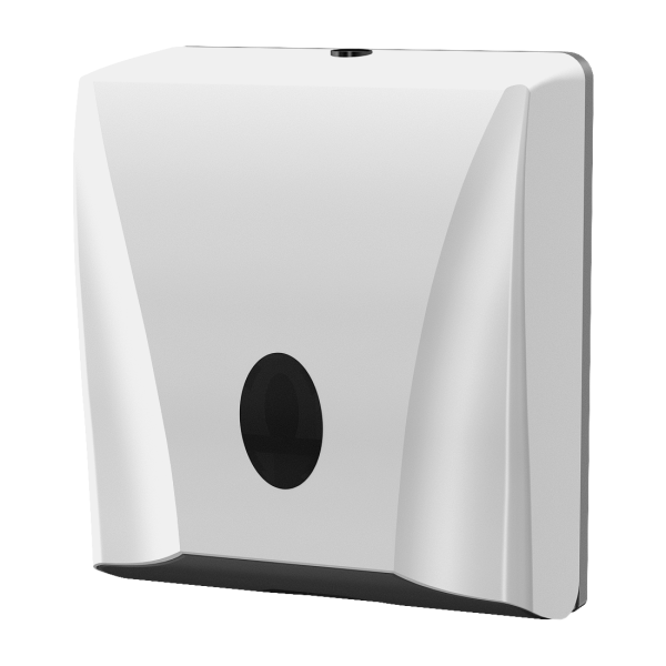 Distributeur pour essuie-mains, matériau plastique ABS blanc