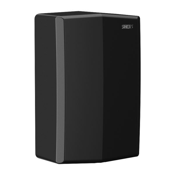 Sèche-mains automatique, noir mat