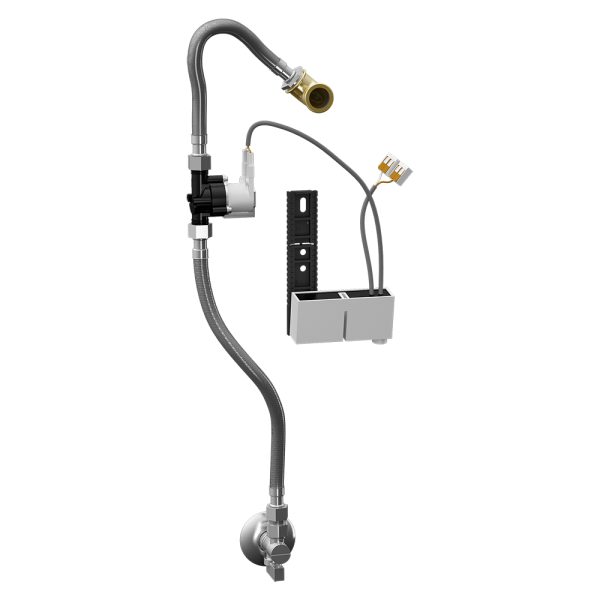 Unité de chasse radar sur rail de montage pour urinoir D-Code, 24 V CC